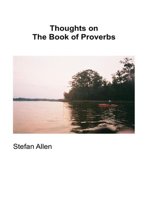 cover image of Thoughts on the Book of Proverbs